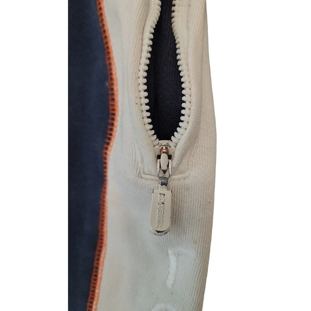 Rocawear Lounge Pants Men's Large Blue Orange Stripe Embroidered Logo Activewear